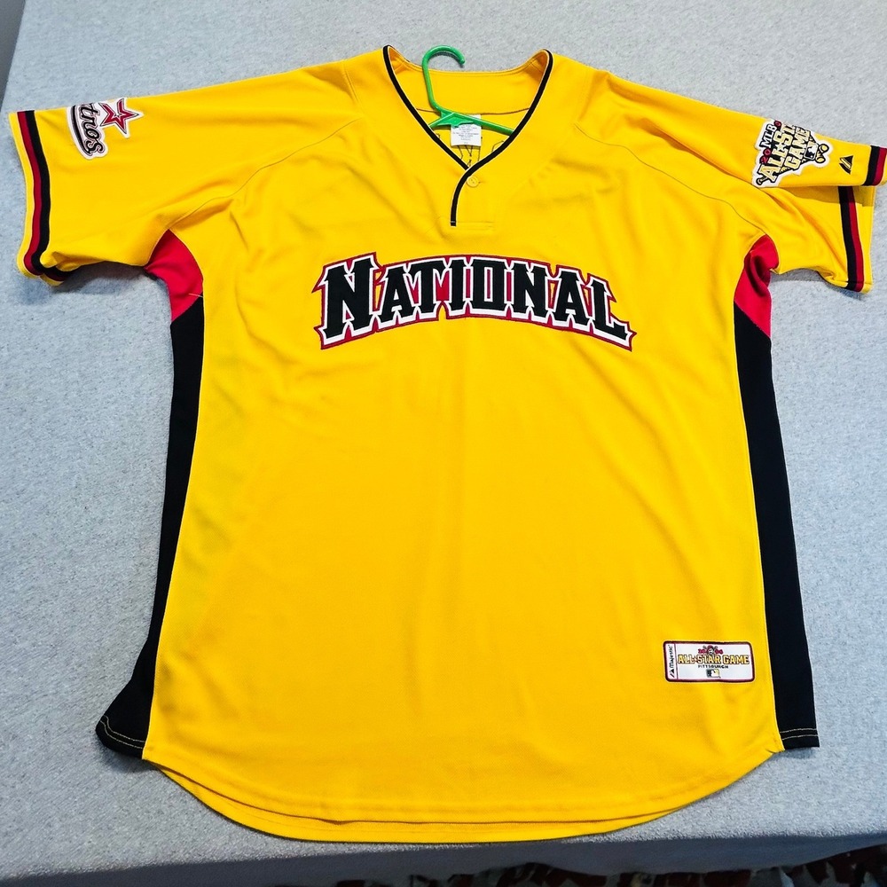 Lance Berkman Astros‎ 2006 All Star Game Jersey Majestic National League 2XL